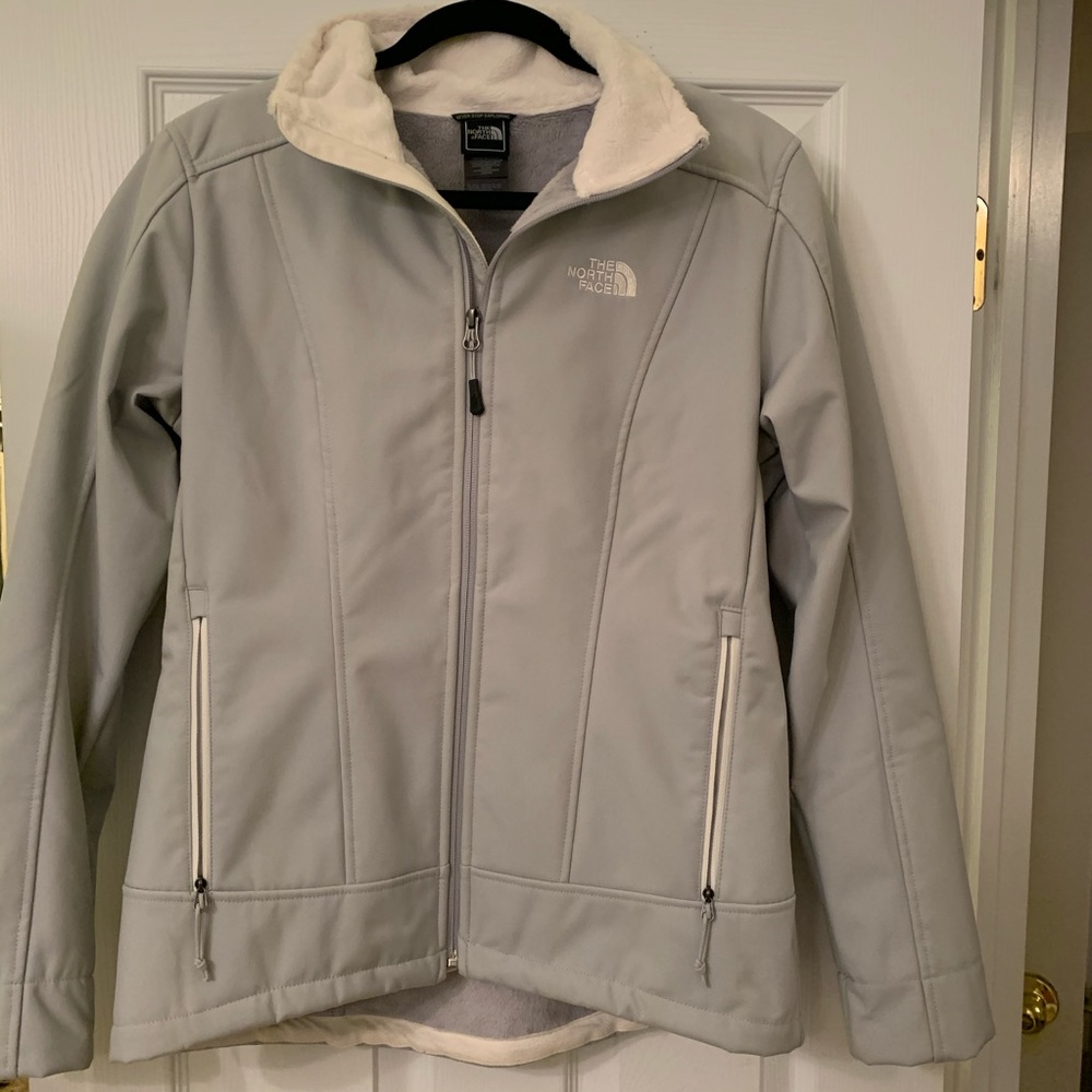Gray North Face Coat - image 2